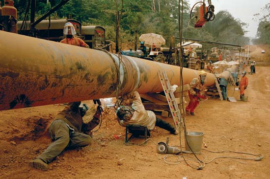 pipeline construction